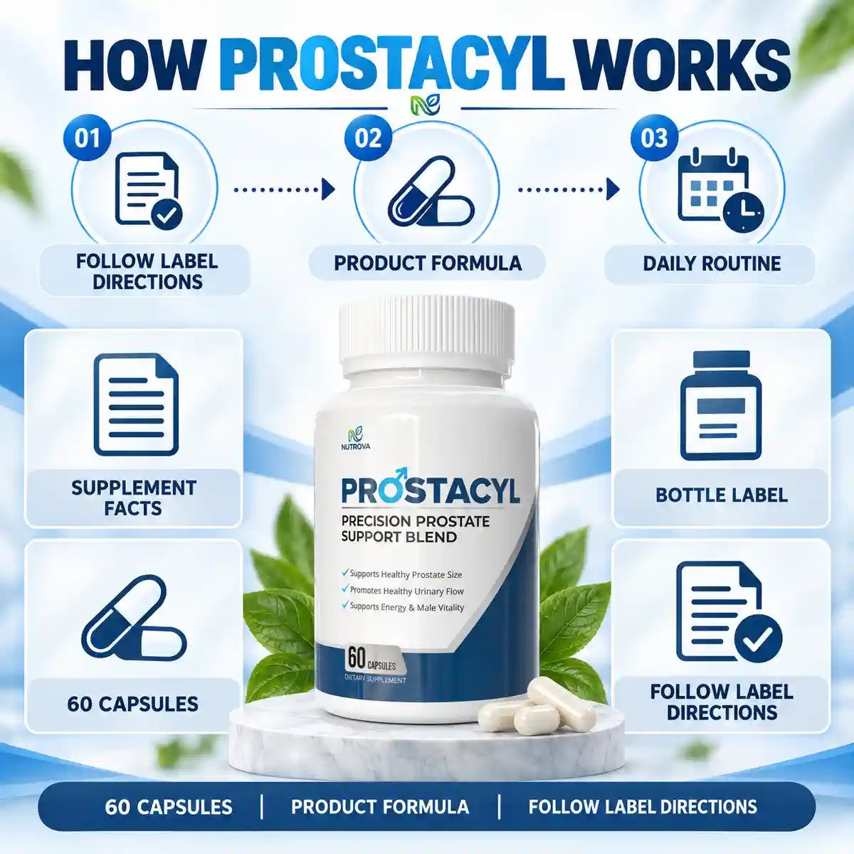 The How Prostacyl Works marketing graphic